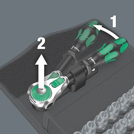 EAN 4013288225573 - Wera 05003536001 llave de tubo Juego de llaves de tubo 35 pieza(s) imagen 4
