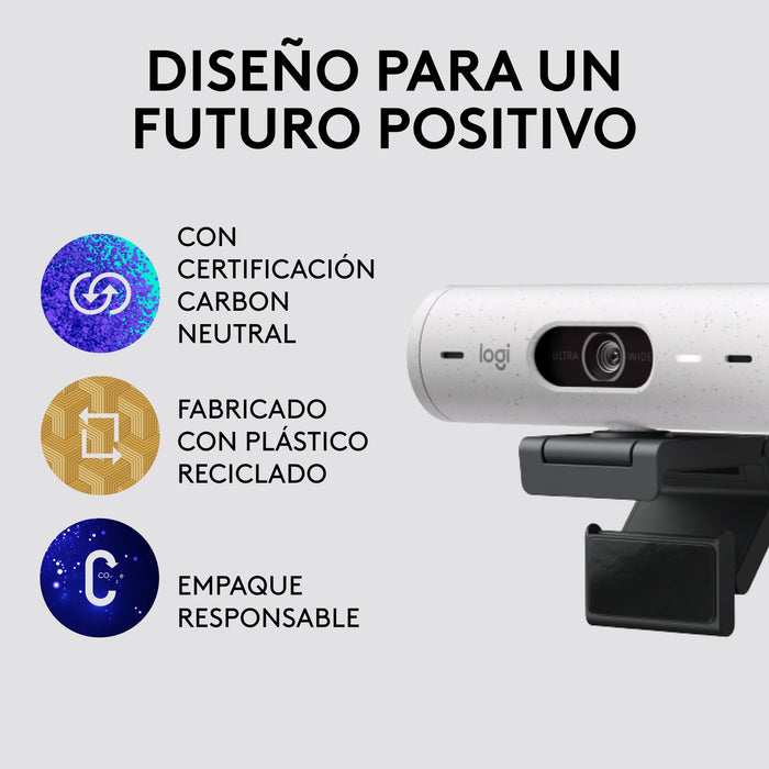 EAN 5099206104921 - Logitech 960-001428 cámara web 4 MP 1920 x 1080 Pixeles USB-C Blanco imagen 12