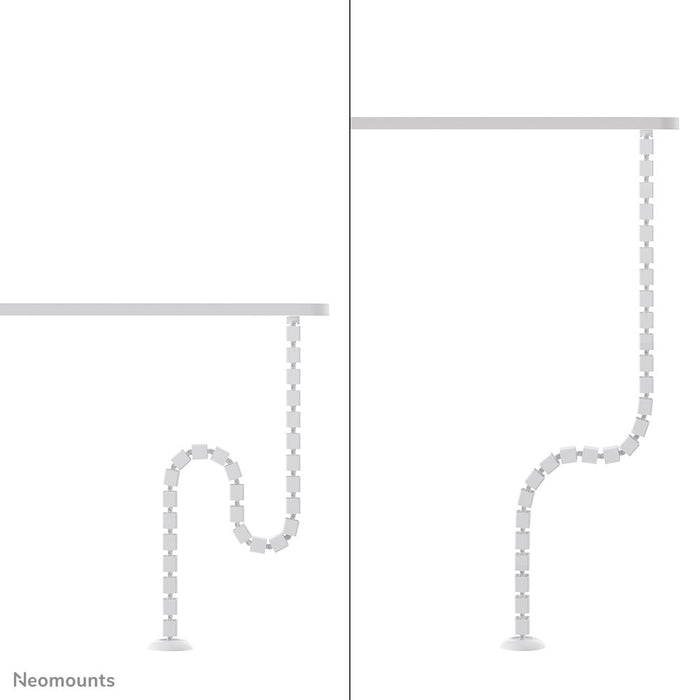 EAN 8721246340096 - Neomounts ADS06-130WH organizador de cables Escritorio Guía para cables Blanco 1 pieza(s) imagen 5