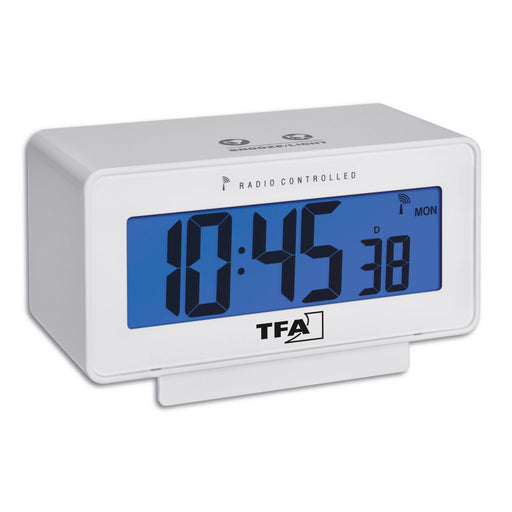 EAN 4009816032331 - TFA-Dostmann 60.2544.02 despertador Reloj despertador digital Blanco imagen 2