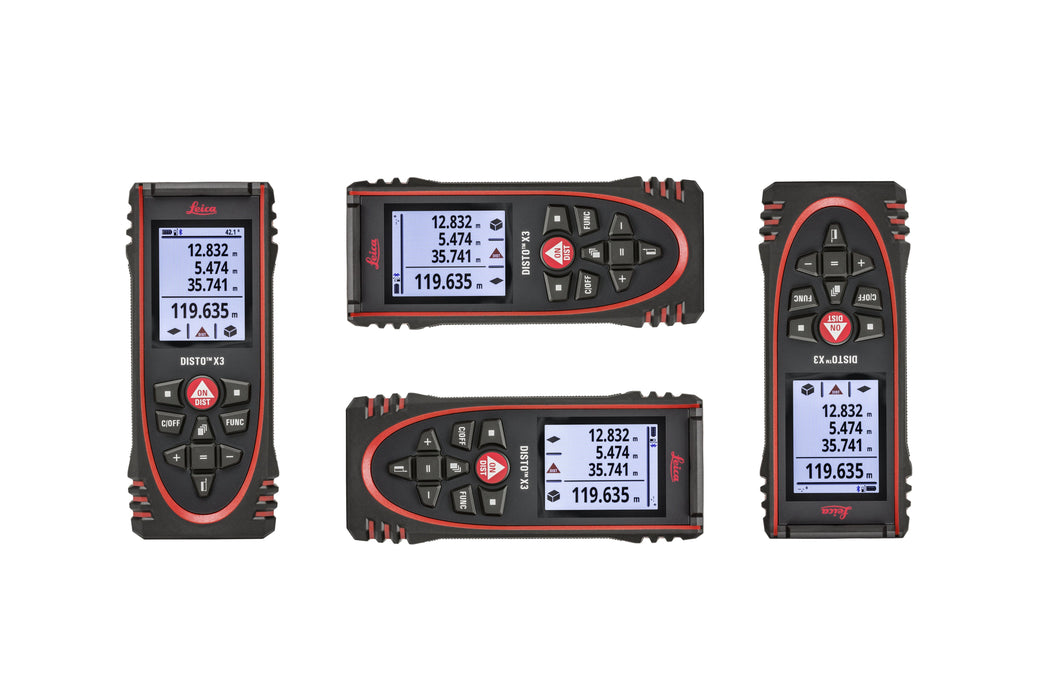 EAN 7640110697047 - Leica DISTO X3 Medidor láser de distancias Negro 150 m imagen 3