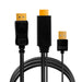 EAN 4052792062304 - LogiLink CH0091 adaptador de cable de vídeo 2 m HDMI + USB Type-A DisplayPort Negro imagen 3