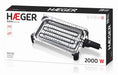 EAN 5608475008078 - Haeger Grillie Independiente 2000 W Acero inoxidable imagen 4