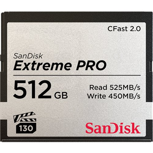 EAN 619659150822 - SanDisk Extreme Pro 512 GB CFast 2.0 imagen 1