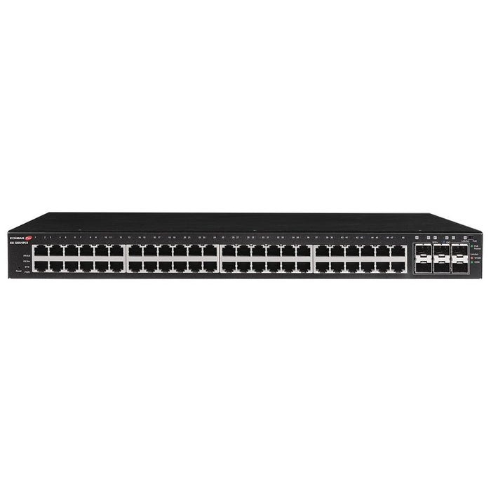 EAN 4717964704498 - Edimax GS-5654PLX switch Gestionado Gigabit Ethernet (10/100/1000) Energía sobre Ethernet (PoE) Negro imagen 5