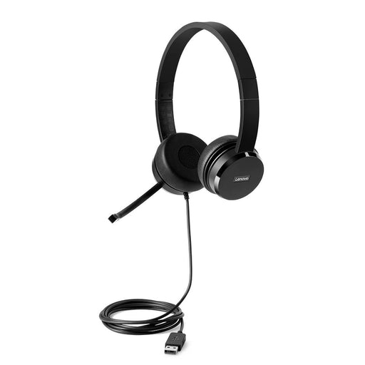 EAN 194632382938 - Lenovo 4XD0X88524 auricular y casco Auriculares Alámbrico Diadema Oficina/Centro de llamadas Negro imagen 1