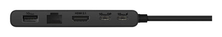 EAN 4711387429228 - ASUS Dual 4K USB-C Dock DC201 Alámbrico USB 3.2 Gen 2 (3.1 Gen 2) Type-C Negro imagen 4
