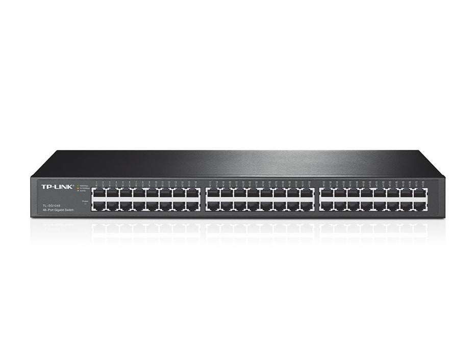 EAN 6935364020637 - TP-Link TL-SG1048 No administrado Gigabit Ethernet (10/100/1000) 1U Negro imagen 1