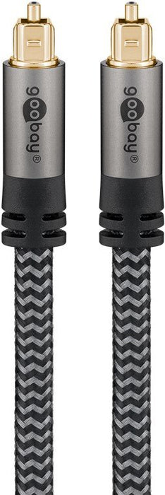 EAN 4040849653063 - Goobay 65306 cable de audio 3 m Toslink Negro, Plata imagen 3