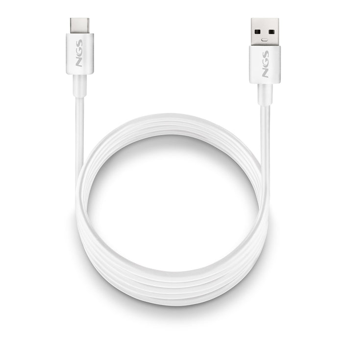 EAN 8435430627336 - NGS ZYRO-AC cable USB USB 2.0 1 m USB A USB C Blanco imagen 2
