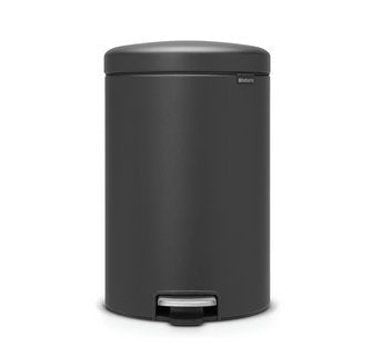 EAN 8710755114182 - Brabantia 114182 papelera 20 L Alrededor Plástico Gris imagen 1
