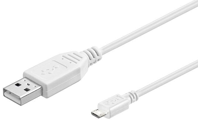 EAN 5706998883124 - Microconnect USBABMICRO0,15W cable USB USB 2.0 0,15 m USB A Micro-USB B Blanco imagen 1