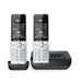 EAN 4250366866642 - Gigaset COMFORT 500A duo Teléfono DECT/analógico Identificador de llamadas Negro, Plata imagen 9