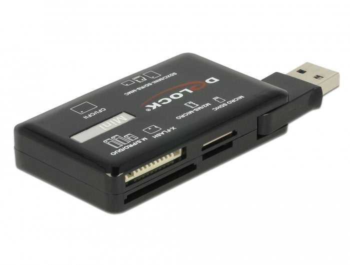 EAN 4043619917587 - DeLOCK 91758 lector de tarjeta USB 3.2 Gen 1 (3.1 Gen 1) Negro imagen 2