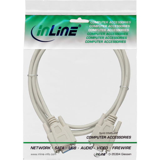 EAN 4043718002788 - InLine 12228 cable de serie Beige 5 m imagen 2