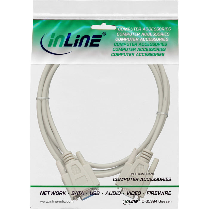 EAN 4043718002788 - InLine 12228 cable de serie Beige 5 m imagen 2