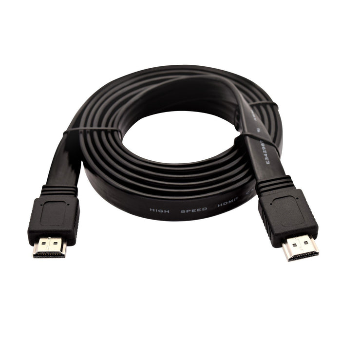 EAN 0662919104196 - V7 V7HDMI4FL-02M-BK-1E cable HDMI HDMI tipo A (Estándar) imagen 1