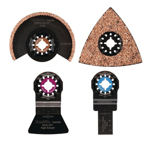 EAN 0088381541152 - Makita B-67496 accesorio para herramienta multifunción Juego de aspas imagen 1