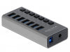 EAN 4043619636693 - DeLOCK 63669 hub de interfaz USB 3.2 Gen 1 (3.1 Gen 1) Type-B 5000 Mbit/s Gris imagen 1