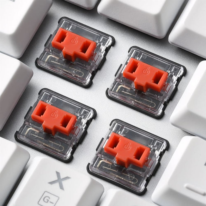 EAN 4044951034284 - Sharkoon PureWriter TKL RGB Red teclado Juego USB QWERTY Inglés de EE. UU. Blanco imagen 3