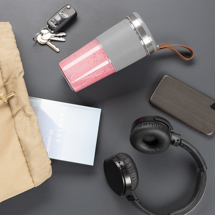 EAN 8713016100283 - Tristar BL-4475 licuadora 0,4 L Licuadora de vaso 50 W Gris, Acero inoxidable, Transparente imagen 8