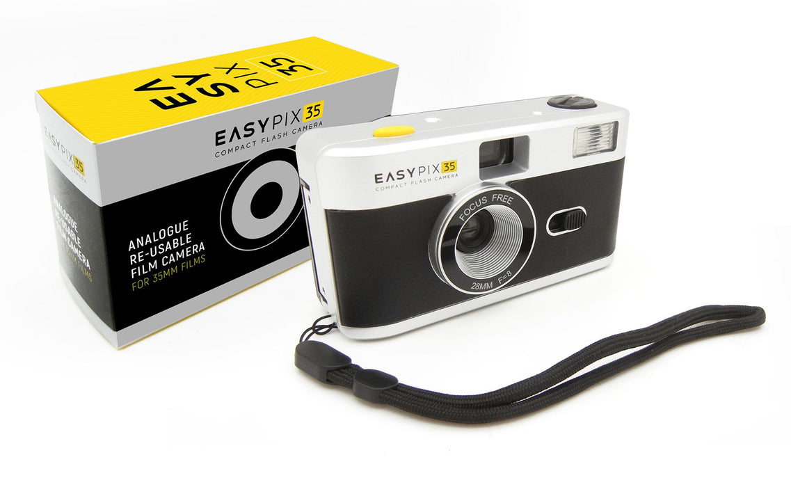 EAN 4260041686281 - Easypix 35 Cámara analógica compacta 35 mm Negro, Plata imagen 5