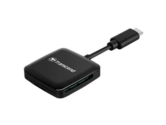 EAN 0760557846963 - Transcend RDC3 lector de tarjeta USB 3.2 Gen 1 (3.1 Gen 1) Type-C Negro imagen 1