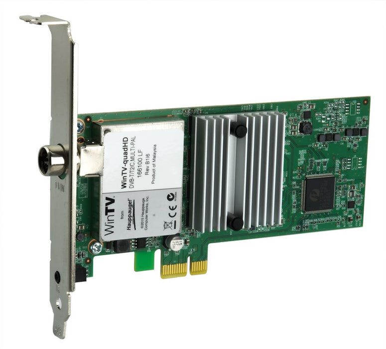 EAN 0785428016078 - Hauppauge WinTV quadHD Interno DVB-C, DVB-T, DVB-T2 PCI Express imagen 1