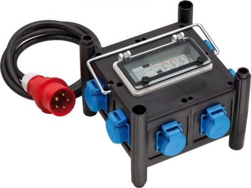 EAN 4007123662326 - Brennenstuhl 1153690600 base múltiple 2 m 7 salidas AC Exterior Negro, Azul imagen 1