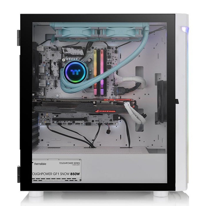 EAN 4713227533713 - Thermaltake H590 TG ARGB Midi Tower Blanco imagen 3