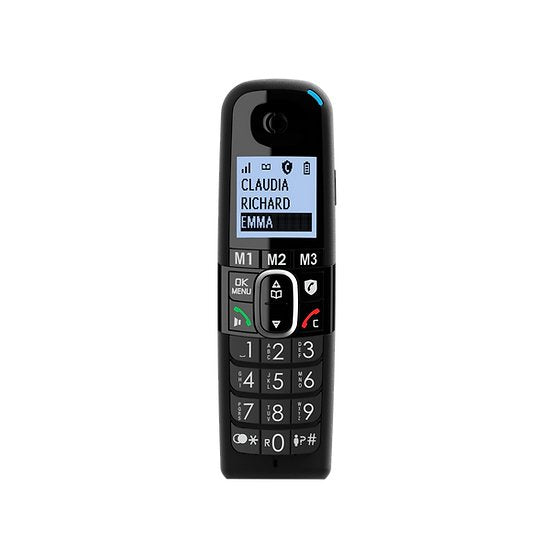 EAN 3700601423327 - amplicomms BigTel 1500 Teléfono DECT Identificador de llamadas Negro imagen 4