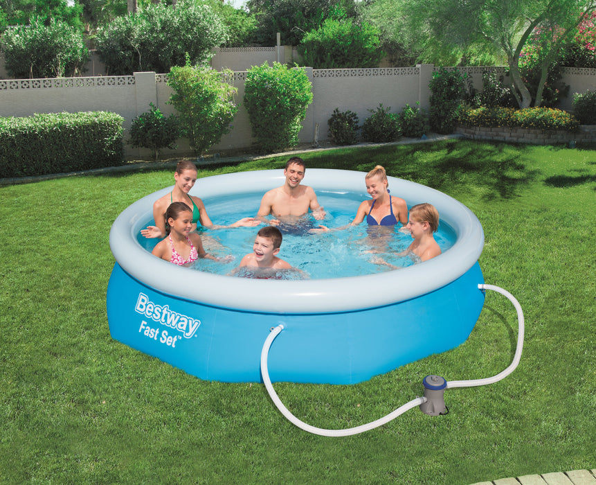 EAN 6942138951295 - Bestway Fast Set 57270 piscina sobre suelo Piscina hinchable Círculo 3638 L Azul imagen 6