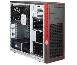 EAN 672042220984 - Supermicro SYS-5039AD-T PC/estación de trabajo barebone Midi-Tower Negro, Rojo Intel® Z170 LGA 1151 (Zócal imagen 1