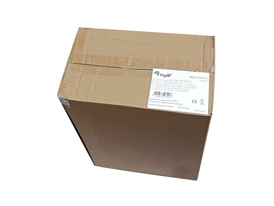 EAN 4015867228098 - Equip 635512 cable de red Blanco 3 m Cat6 S/FTP (S-STP) imagen 4