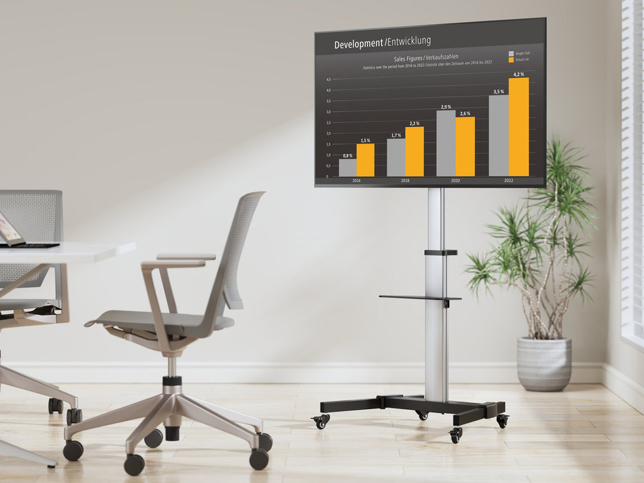 EAN 4015867235089 - Equip 650630 soporte para TV 2,18 m (86") Plata imagen 8