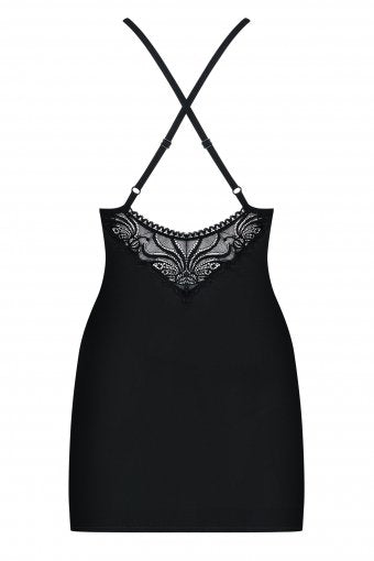 EAN 5901688216187 - Obsessive 828-CHE-1 S/M conjunto de ropa interior y bodi Camisa Negro Poliamida imagen 2