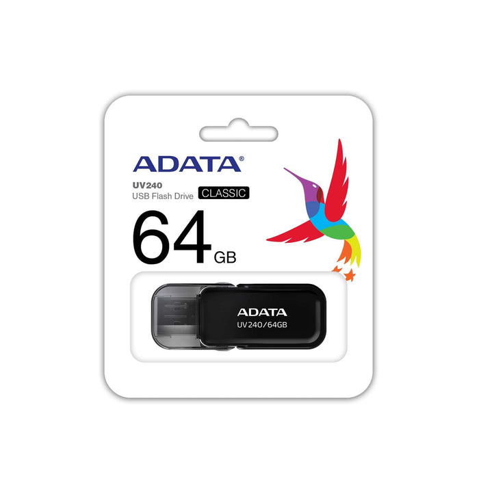 EAN 4713218465405 - ADATA UV240 unidad flash USB 64 GB USB tipo A 2.0 Negro imagen 3