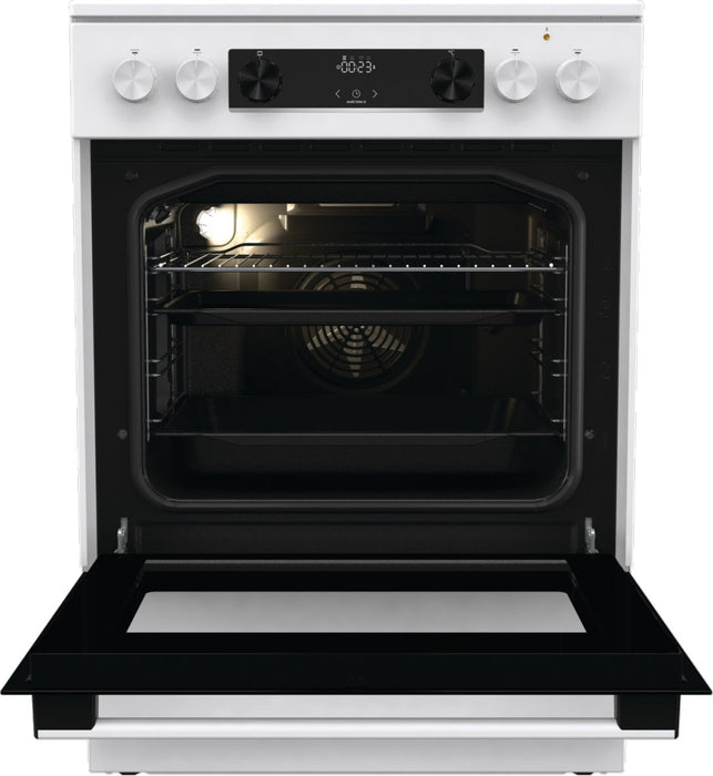 EAN 3838782636622 - Gorenje GEC6C40WD Cocina independiente Eléctrico Cerámico Negro, Blanco imagen 4