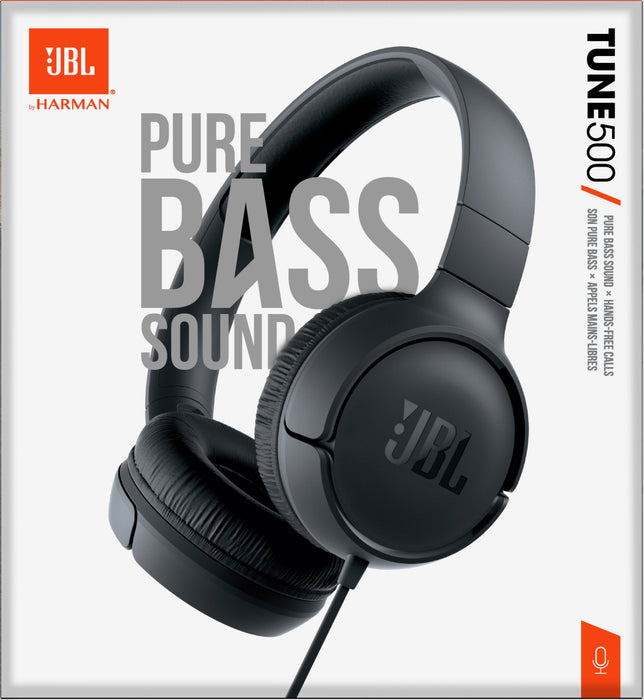 EAN 6925281939921 - JBL Tune 500 Auriculares Alámbrico Diadema Llamadas/Música Negro imagen 3