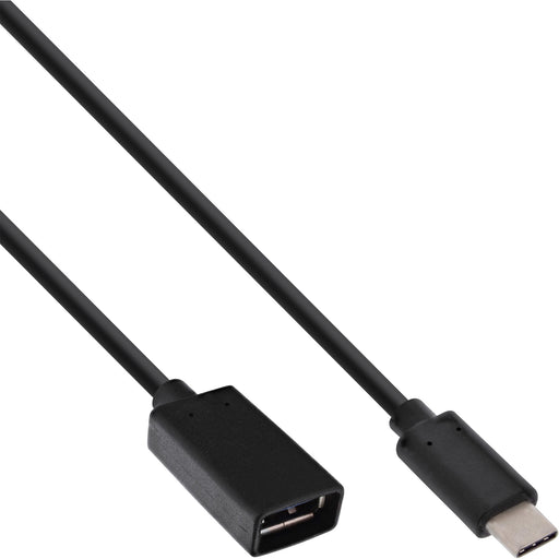 EAN 4043718249787 - InLine 35800 cable USB USB 3.2 Gen 2 (3.1 Gen 2) 0,15 m USB A USB C Negro imagen 1