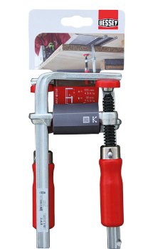 EAN 4008158018126 - BESSEY GTR12 abrazadera 12 cm Rojo, Acero inoxidable imagen 1