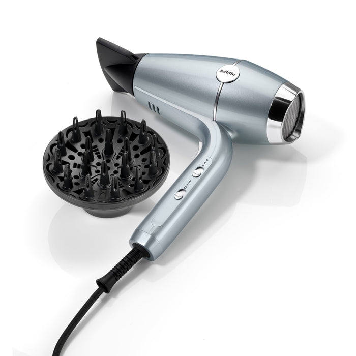 EAN 3030050165333 - BaByliss Hydro-Fusion Hydro Fusion Hair Dryer secador 2100 W Metálico imagen 5