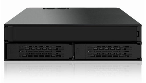 EAN 4711132868968 - Icy Dock MB994IPO-3SB panel bahía disco duro 2x 2,5" Bandeja para disco duro Negro imagen 2