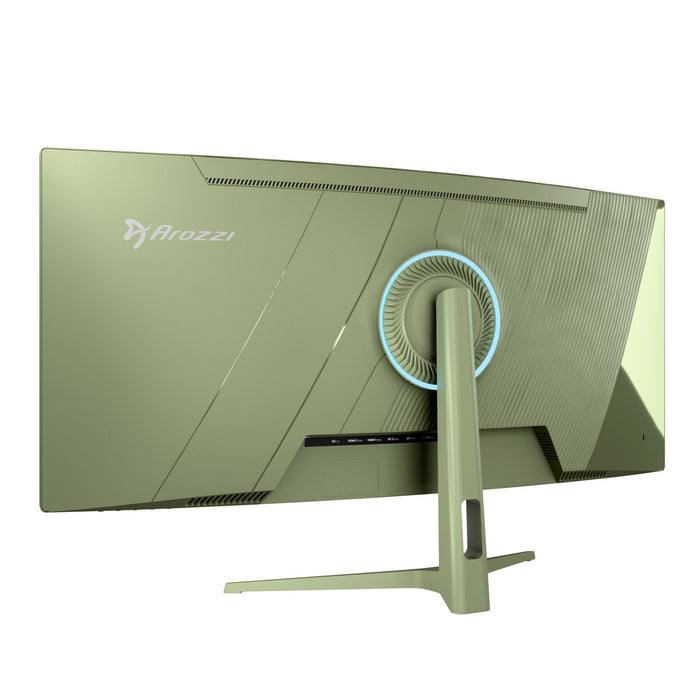 EAN 850054766984 - Arozzi Nova 34″ Curved pantalla para PC 86,4 cm (34") 3440 x 1440 Pixeles 4K Ultra HD LED Verde imagen 5