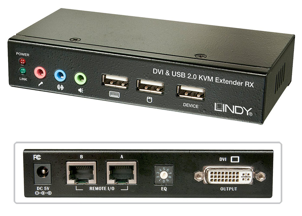 EAN 4002888393775 - Lindy 39377 interruptor KVM Negro imagen 4