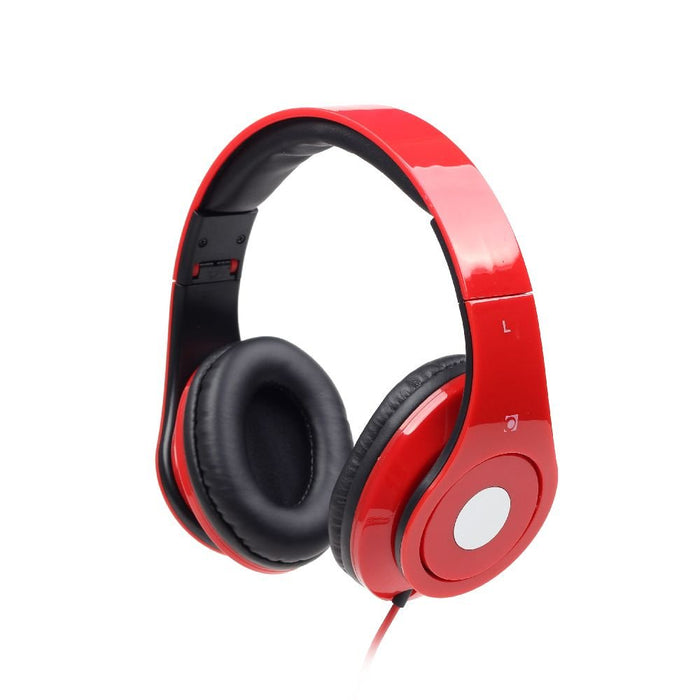 EAN 8716309081306 - Gembird MHS-DTW-R auricular y casco Auriculares Alámbrico Diadema Llamadas/Música Rojo imagen 1