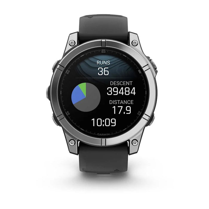 EAN 0753759341336 - Garmin Fenix E 3,3 cm (1.3") AMOLED 47 mm Digital 454 x 454 Pixeles Pantalla táctil Acero inoxidable Wifi imagen 6