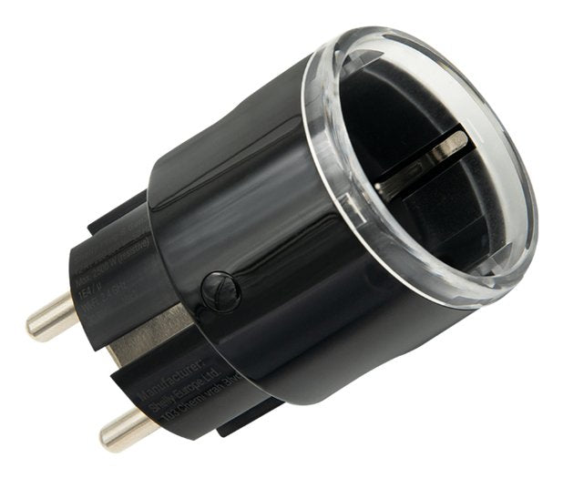 EAN 3800235261859 - Shelly Plug S Gen3 enchufe inteligente Negro imagen 1