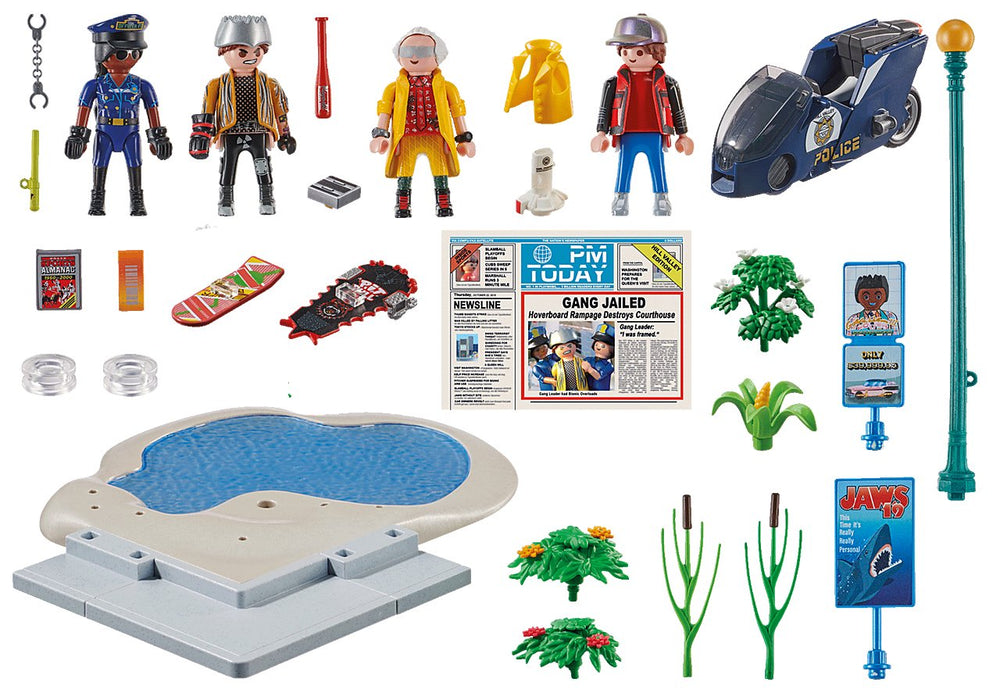 EAN 4008789706348 - Playmobil Back to the Future Part II Hoverboard Chase imagen 3
