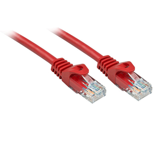 EAN 4002888481823 - Lindy RJ-45/RJ-45 Cat6 1m cable de red Rojo U/UTP (UTP) imagen 1